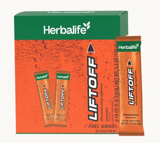 Herbalife Liftoff review Ginger